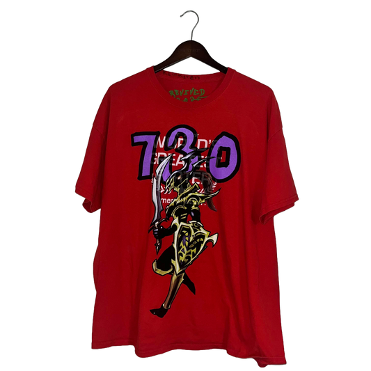 ASSPIZZA - REVIVED YUGIOH BLACK LUSTER SOLDIER COMMON TEE USED 2XL