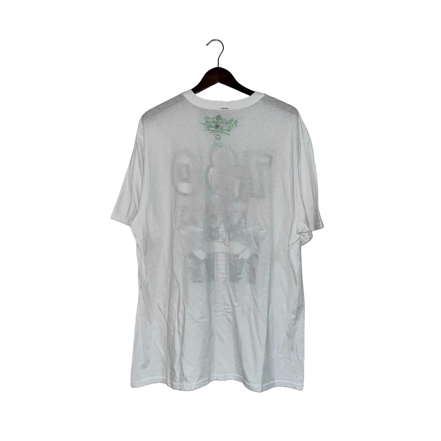 ASSPIZZA - REVIVED YUGIOH JINZO UNCOMMON TEE USED 2XL