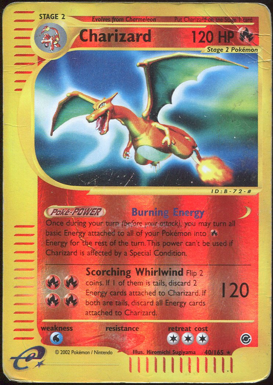 [DMG] CHARIZARD EXPEDITION REVERSE HOLO 040/165