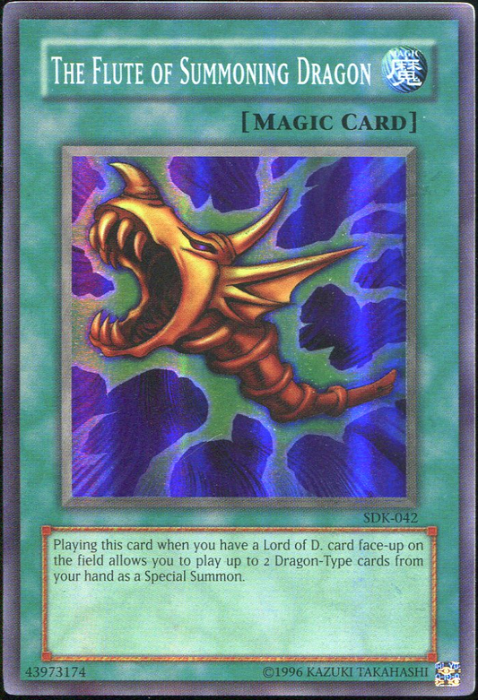 [LP] THE FLUTE OF SUMMONING DRAGON UNLIMITED SDK-042 HEAVY HOLO BLEED ERROR