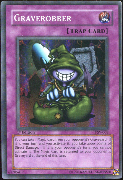 [LP] GRAVEROBBER 1ST EDITION PSV-008 HOLO BLEED ERROR