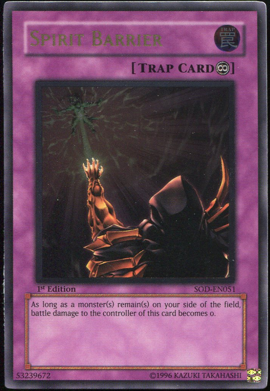 [MP] SPIRIT BARRIER 1ST EDITION SOD-EN051 (UTR)