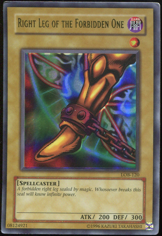 [MP] RIGHT LEG OF THE FORBIDDEN ONE UNLIMITED LOB-120 HOLO SHIFT ERROR
