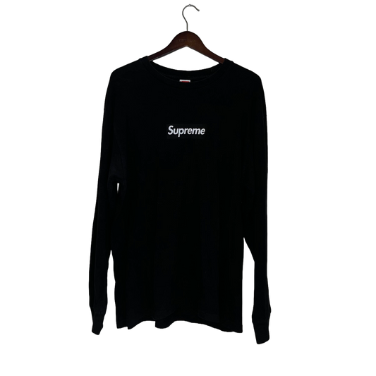 SUPREME - BLACK BOX LOGO L/S FW20 USED XL