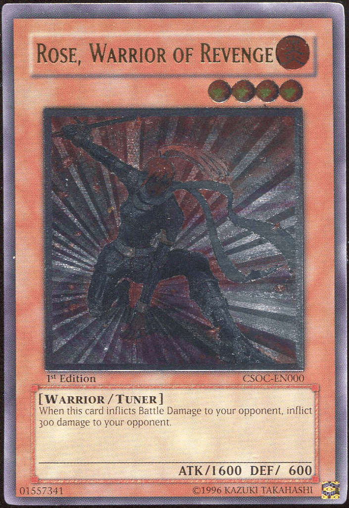 [LP] ROSE, WARRIOR OF REVENGE 1ST EDITION CSOC-EN000 (UTR)