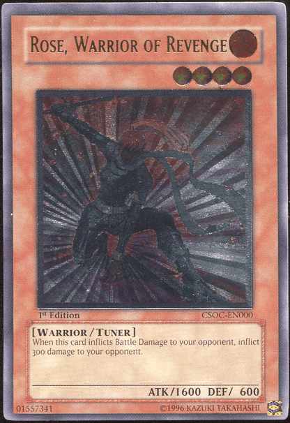 [LP] ROSE, WARRIOR OF REVENGE 1ST EDITION CSOC-EN000 (UTR)