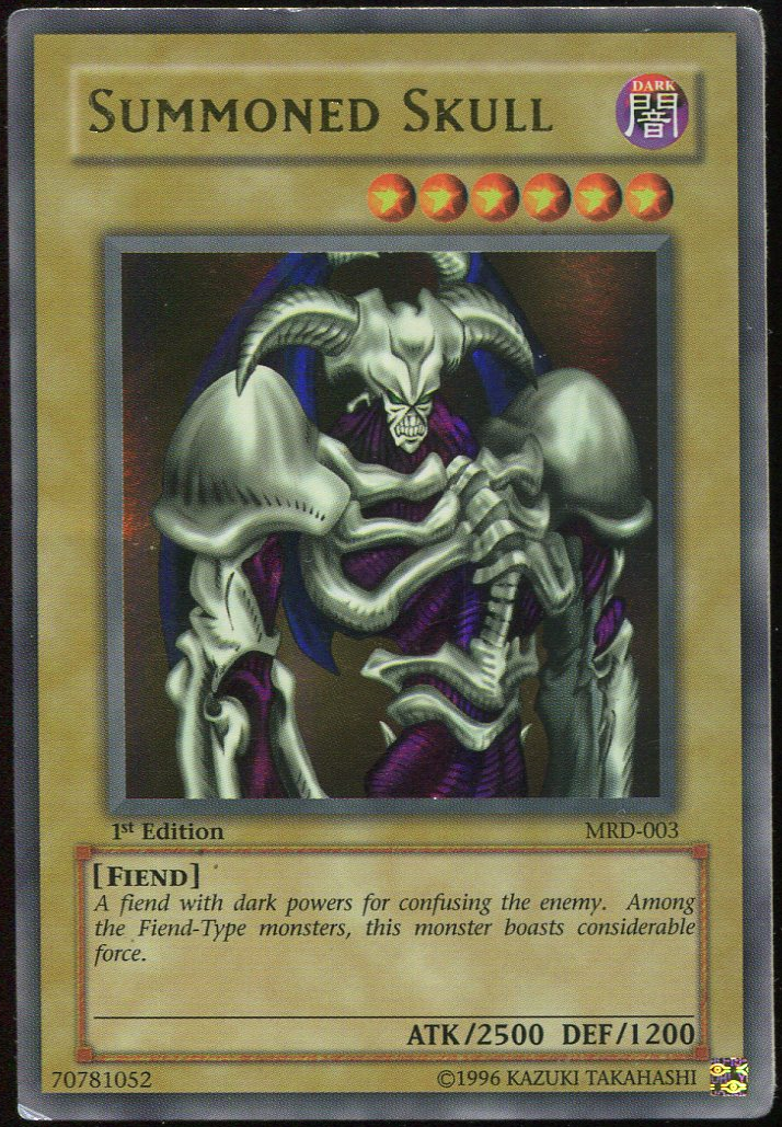 [HP] SUMMONED SKULL 1ST EDITION MRD-003