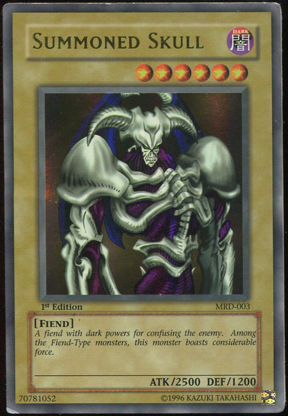 [HP] SUMMONED SKULL 1ST EDITION MRD-003