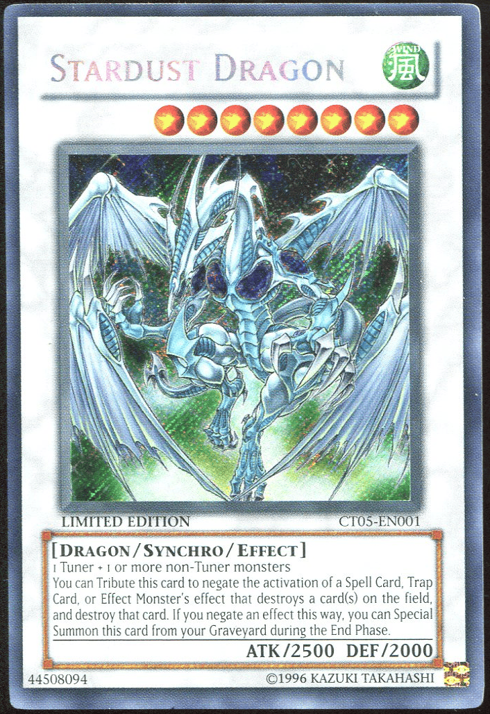 [LP] STARDUST DRAGON LIMITED EDITION CT05-EN001
