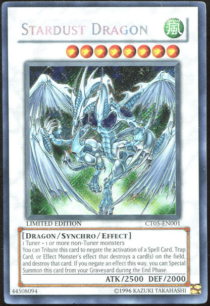 [LP] STARDUST DRAGON LIMITED EDITION CT05-EN001