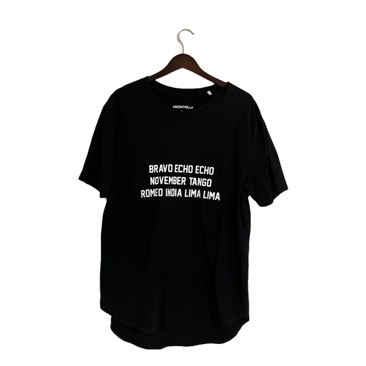 VIRGIL ABLOH - BEEN TRILL MILITARY 13 TEE 2015 USED L