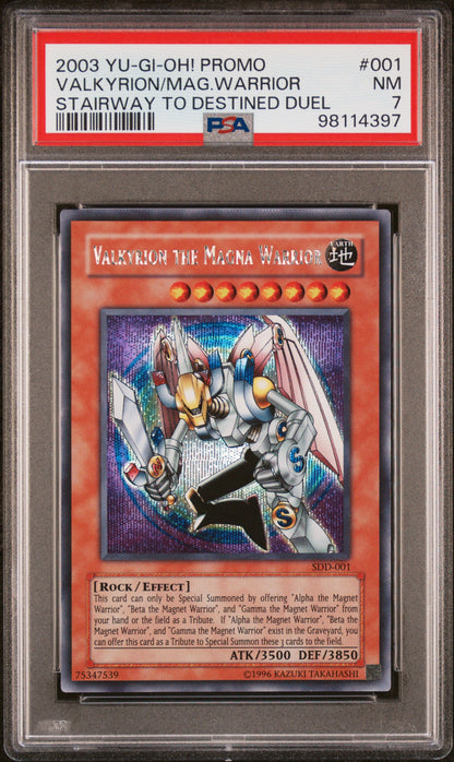 [PSA 7] VALKYRION THE MAGNA WARRIOR SDD-001