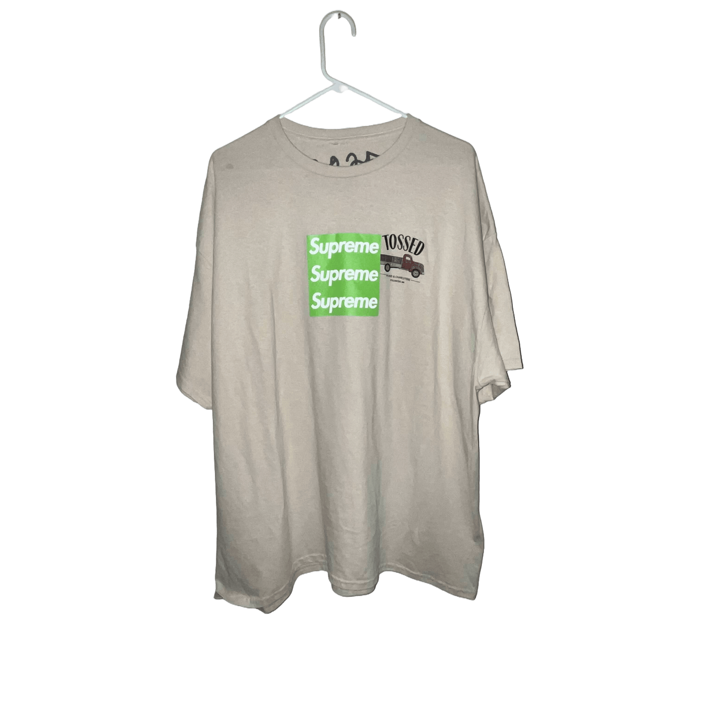 ASSPIZZA - REVIVED SUPREME TRIPLE BOX LOGO TEE 2025 2XL