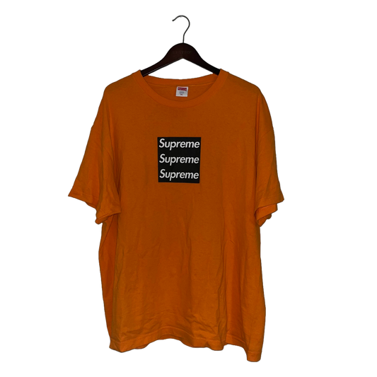 ASSPIZZA - HALLOWEEN SF SUPREME TRIPLE BOX LOGO TEE 2021 USED 2XL