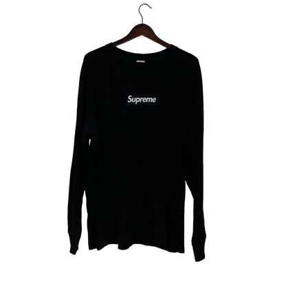 SUPREME - BLACK BOX LOGO L/S FW20 USED XL