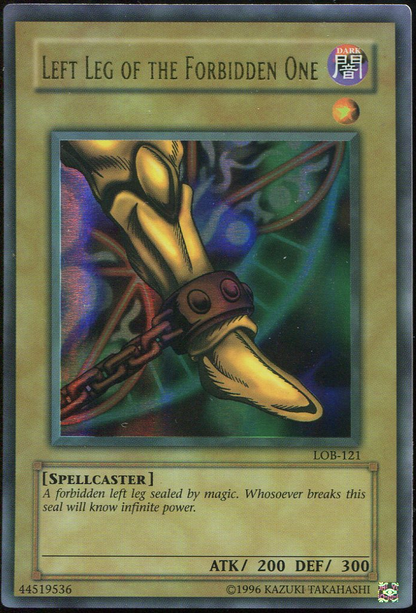 [LP] LEFT LEG OF THE FORBIDDEN ONE UNLIMITED LOB-121 SLIGHTLY FADED
