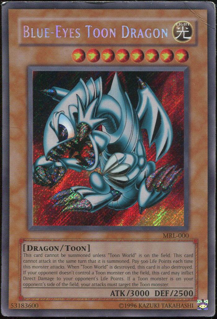 [DMG] BLUE-EYES TOON DRAGON UNLIMITED MRL-000