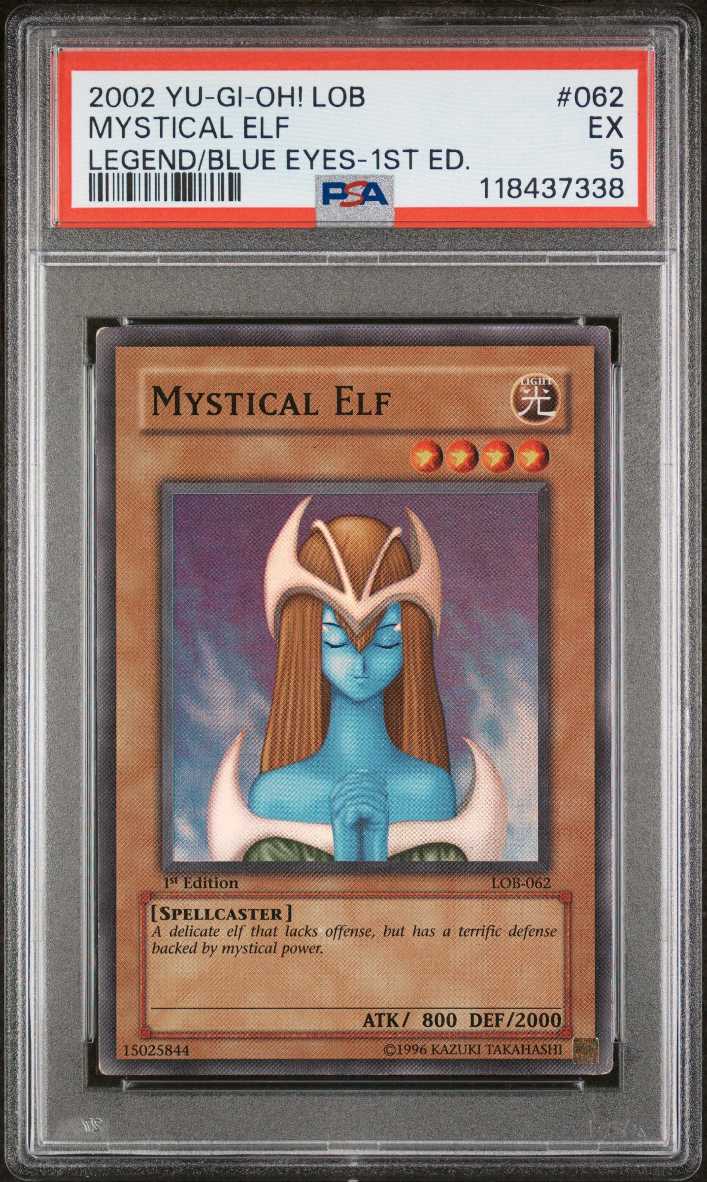 [PSA 5] MYSTICAL ELF 1ST EDITION LOB-062