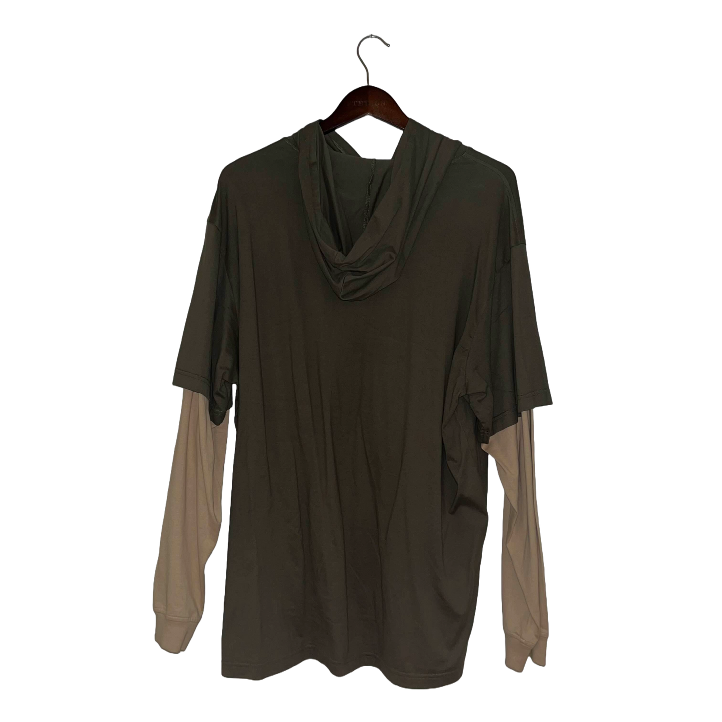 SUPREME - LAYERED HOODIE L/S FW22 USED XL