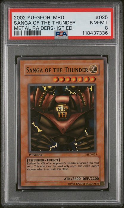 [PSA 8] SANGA OF THE THUNDER 1ST EDITION MRD-025