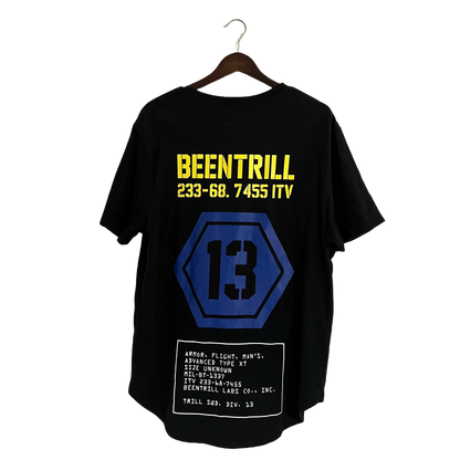 VIRGIL ABLOH - BEEN TRILL MILITARY 13 TEE 2015 USED L
