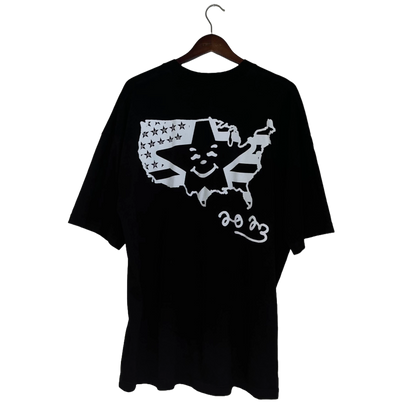 ASSPIZZA - 4TH JULY SUPREME TRIPLE BOX LOGO TEE 2023 USED 2XL