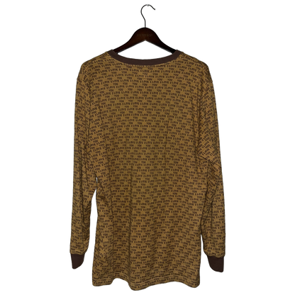 SUPREME - I LOVE YOU JACQUARD SS16 L/S USED XL