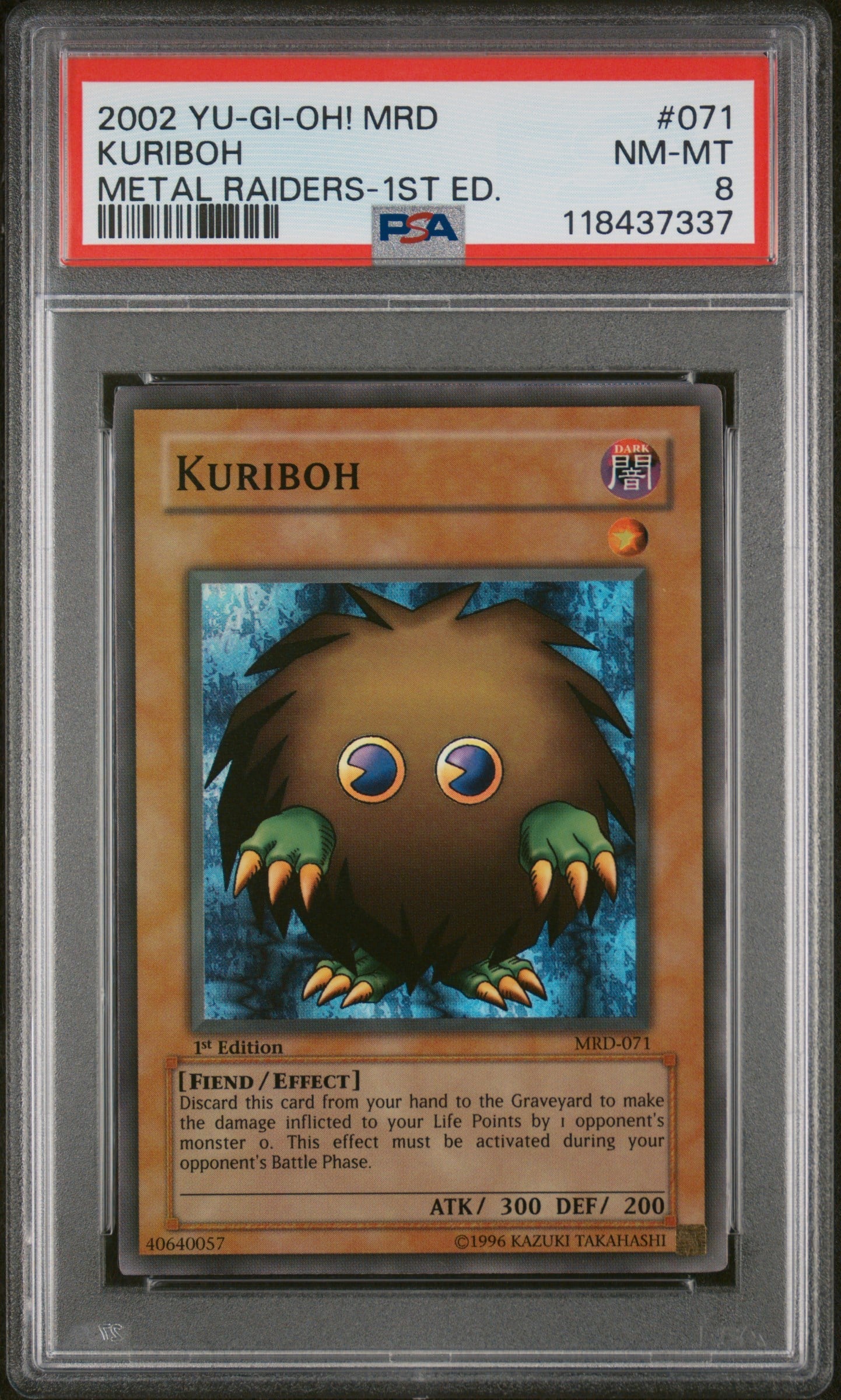 [PSA 8] KURIBOH 1ST EDITION MRD-071