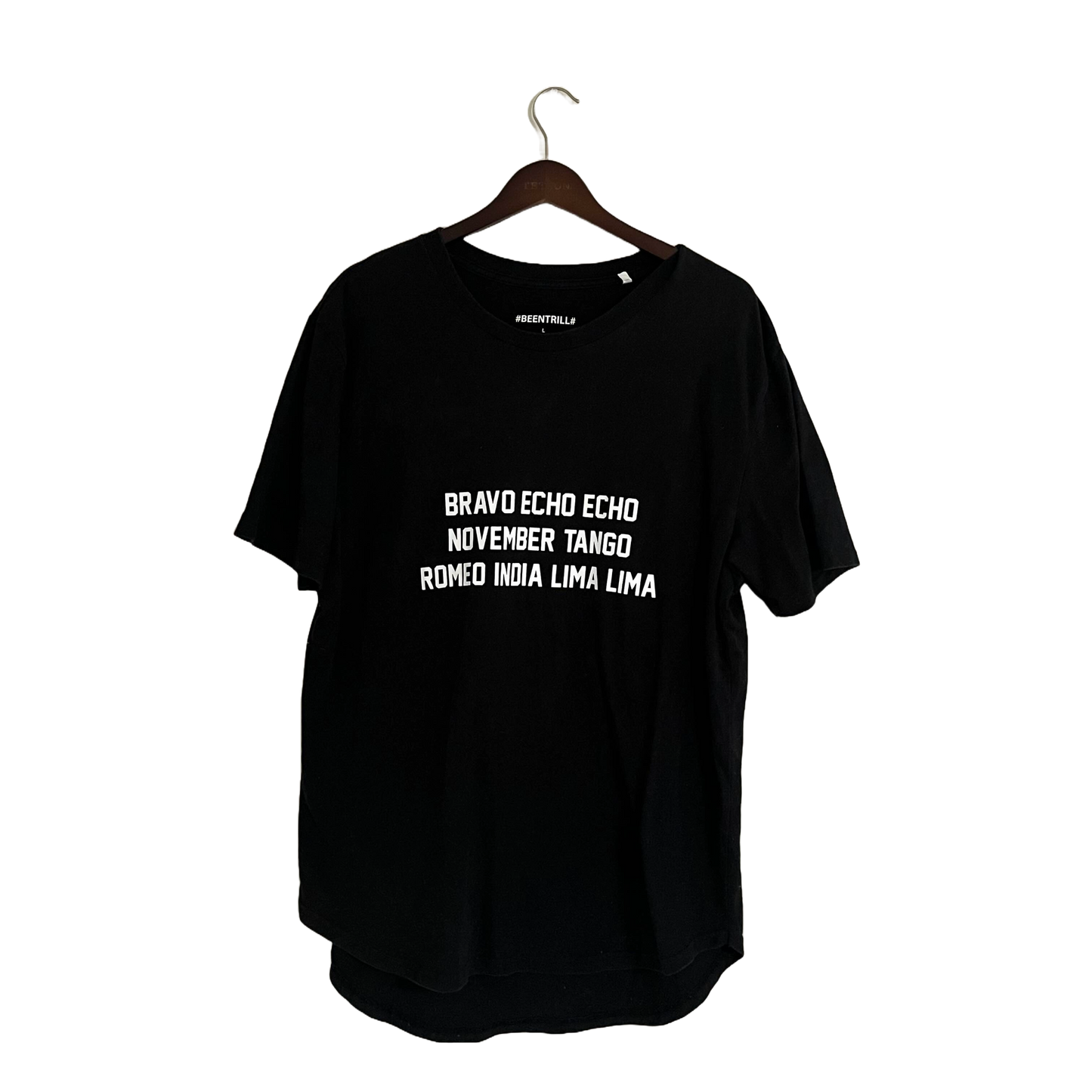 VIRGIL ABLOH - BEEN TRILL MILITARY 13 TEE 2015 USED L