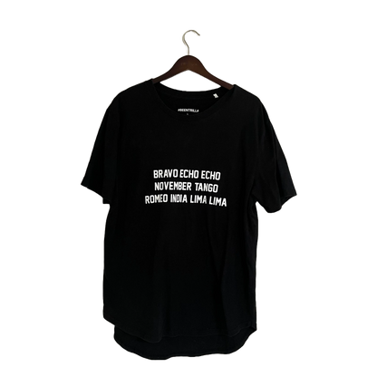 VIRGIL ABLOH - BEEN TRILL MILITARY 13 TEE 2015 USED L