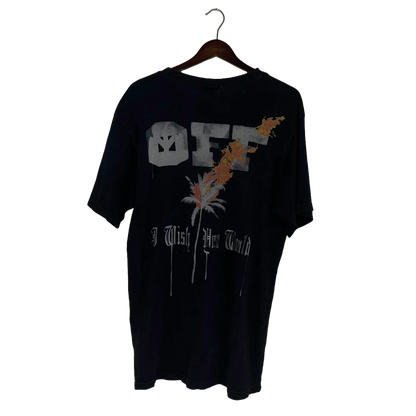 BABYLON X OFF WHITE - I WISH YOU WOULD TEE 2015 USED L