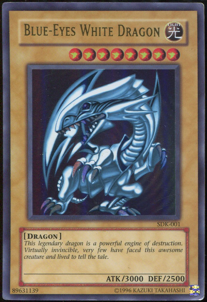 [HP] BLUE-EYES WHITE DRAGON UNLIMITED SDK-001 NAMESHIFT ERROR