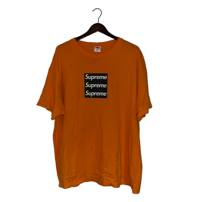 ASSPIZZA - HALLOWEEN SF SUPREME TRIPLE BOX LOGO TEE 2021 USED 2XL